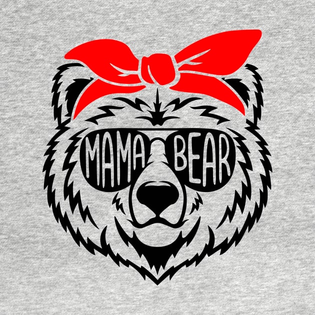 Mama Bear Shirt, Mom Bear T-shirt, Mom Life Tshirt, Floral Mama Bear Shirt, Mothers Day T-shirt, New Mama Tshirt, Bear Shirt, Gift for Mom by SeleART